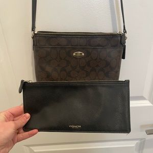 Coach cross body bag